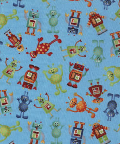 SPACE ALIENS Stoff Nr. 120847 - 1 Fat Quarter