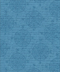 MARITIM SCHRIFT Stoff Nr. 170276 - 1 Fat Quarter