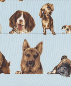 HUNDE Stoff Nr. 140614 R - 1 Stück