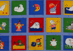Kinderstoff - Panel Nr. 150566 - 1 Stück