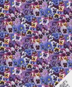 STIEFMÜTTERCHEN Stoff  Nr. 180607 R 1