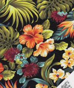 HAWAII BLUMEN Stoff  Nr. 180721