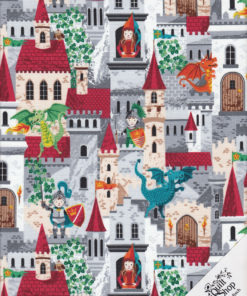 DRAGONHEART CASTLES Stoff  Nr. 190346 – Bild 2