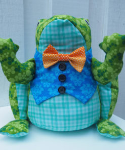 BUDDY THE FROG  Frosch-Panel Stoff  Nr. 181114 – Bild 3