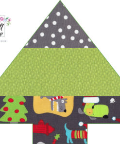 Weihnachts-Stoffpaket SANTA PAWS  Nr. 190924