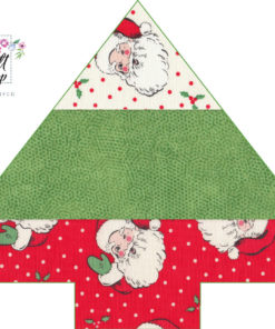 Weihnachts-Stoffpaket SANTA CLAUS  Nr. 190926
