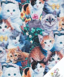 KATZEN  Stoff  Nr. 200305 R