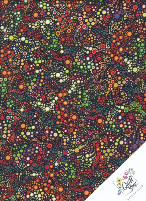 CARIBBEAN CIRCLES & Dots Stoff  Nr. 200552