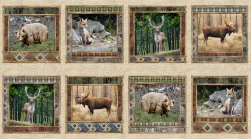 WILDTIERE-PANEL "Wild Thing" Stoff  Nr. 210141