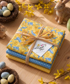 SPAR-SET 3 FQ OSTERGLOCKEN STOFFPAKET  Nr. 220125