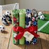 SPAR-SET "Fussball Frauen" 4 FQ Stoffpaket Nr. 220406