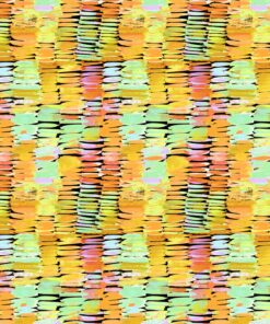 YELLOW BRUSHSTROKES "Palette Impressions" Stoff Nr. 220210 – Bild 2