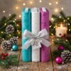 SPAR-SET "X-Mas Glitter" 3 FQ Weihnachts-Stoffpaket Nr. 231018