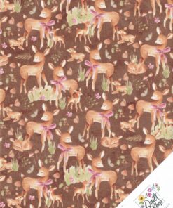 REH und REHKITZ "Natures Nursery" Stoff Nr. 240908