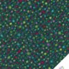 BUNTE STERNE auf Grün Weihnachts-Patchworkstoff Nr. 241007