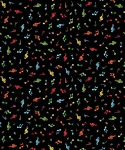 BUNTE NOTEN "Making Music" Patchworkstoff Nr. 250311