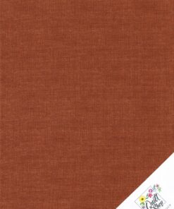 LINEN TEXTURE, Rostbraun Patchworkstoff Nr. 250622