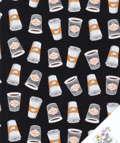 SPAR-SET "Coffee To Go" 4 FQ Stoffpaket Nr. 260216 – Bild 3