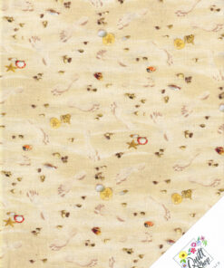 SPAR-SET "STRAND, Muscheln" 4 FQ Stoffpaket Nr. 260301 – Bild 3
