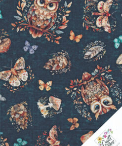 EULEN "Night Owls" Patchworkstoff  Nr. 260325