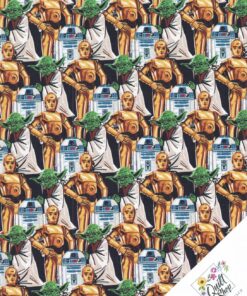 SPAR-SET "Star Wars" 4 Fat Quarter STOFFPAKET Nr. 260230 – Bild 4