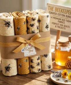 SPAR-SET "HUMMELN" 4 FQ Stoffpaket Nr. 260333
