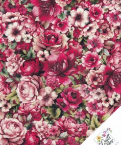 ROMANTIC FLORAL "Cupids Arrow" STOFF  Nr. 260516