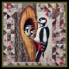 STOFFPANEL "BUNTSPECHTE" DREAMCATCHER Nr. 260710