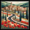 STOFFPANEL "TOSKANA" Nr. 260708