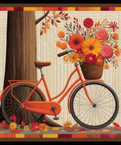 STOFFPANEL "VINTAGE Fahrrad" DREAMCATCHER" Nr. 260705
