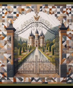 STOFFPANEL "SCHLOSSGARTEN" Nr. 260709
