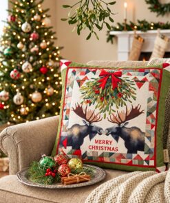 X-MAS KISSEN "Merry Christmas", DIY Nähset, Stoffpaket Nr. 260923