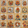 SONNENBLUMEN Stoffpanel Nr. 260812