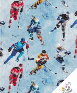 EISHOCKEYSPIELER "ICE Hockey" Sportstoff Nr. 261022